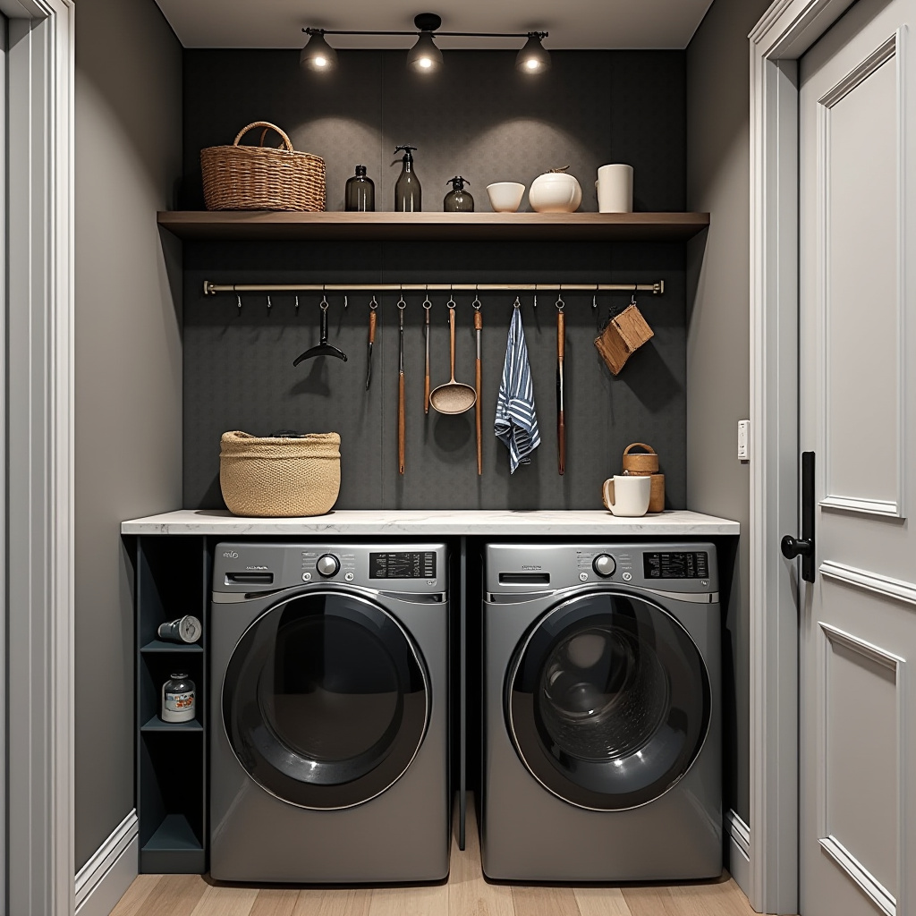 narrow laundry room ideas 6