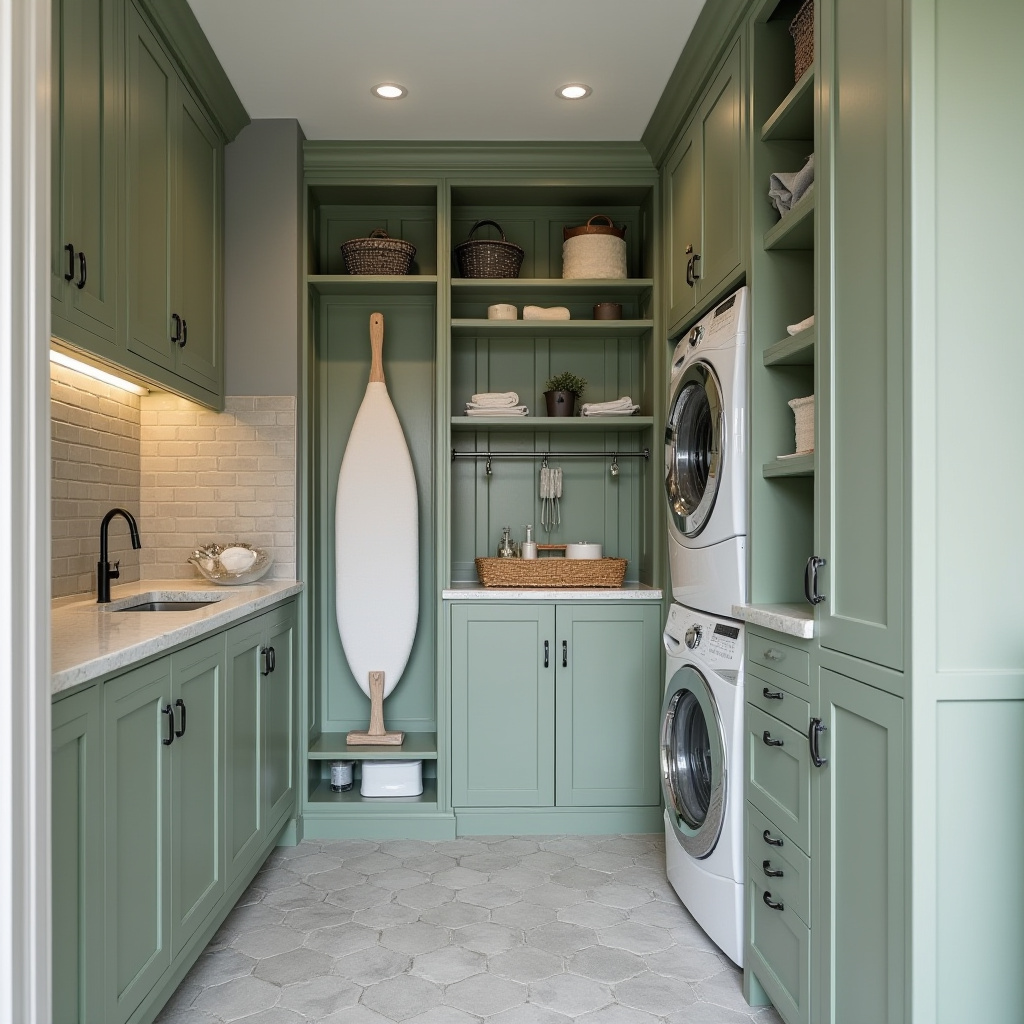 narrow laundry room ideas 9