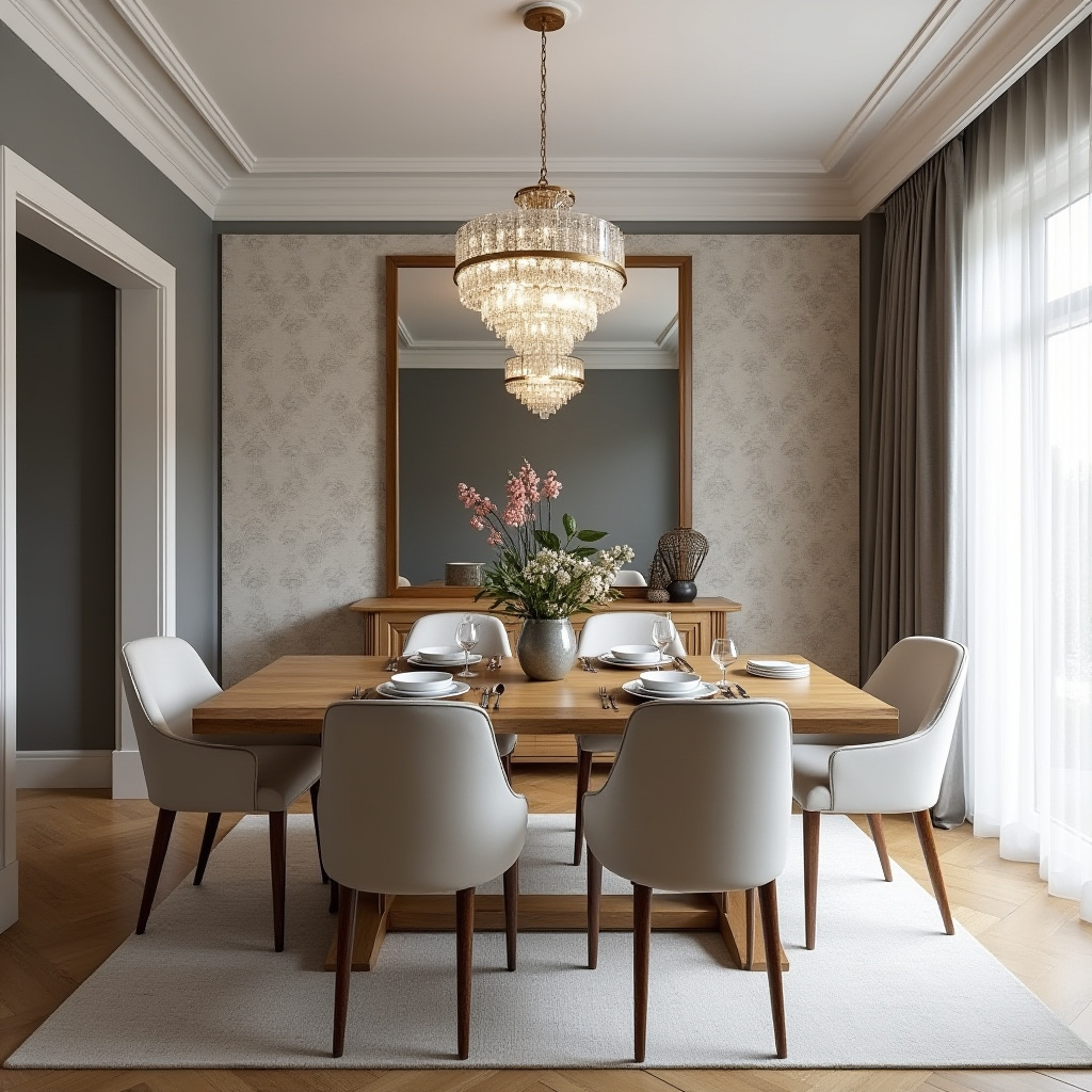 oak dining table and chairs 11