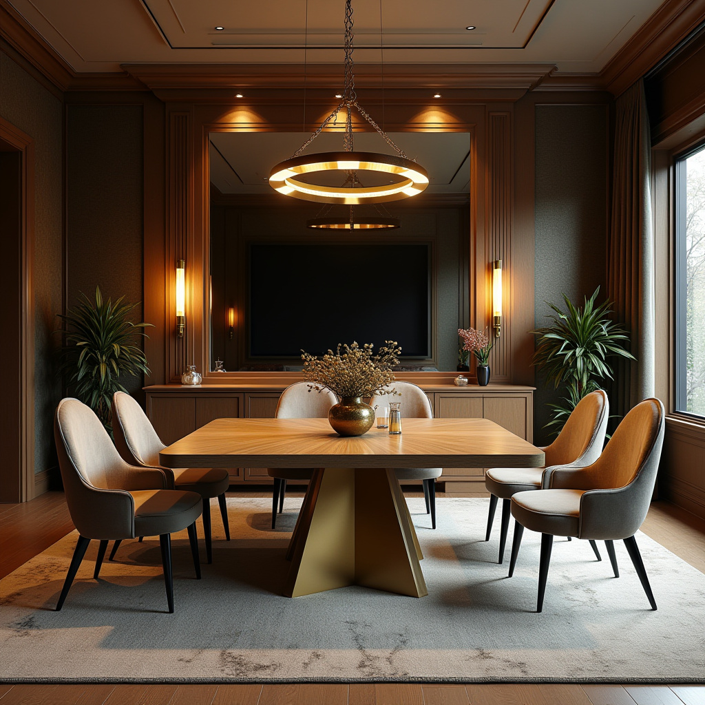 oak dining table and chairs 27