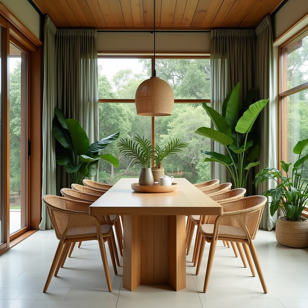 oak dining table and chairs 29