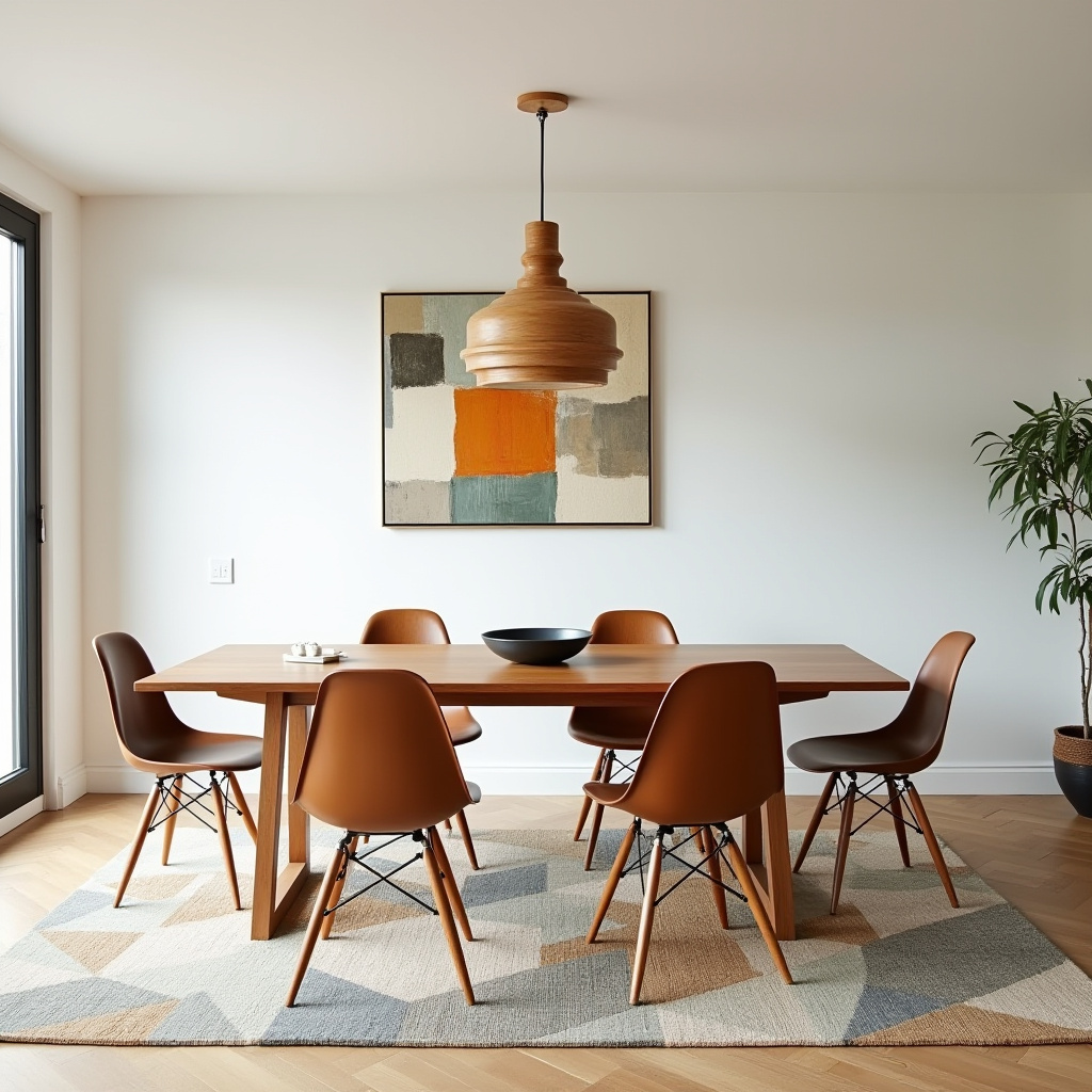 oak dining table and chairs 31