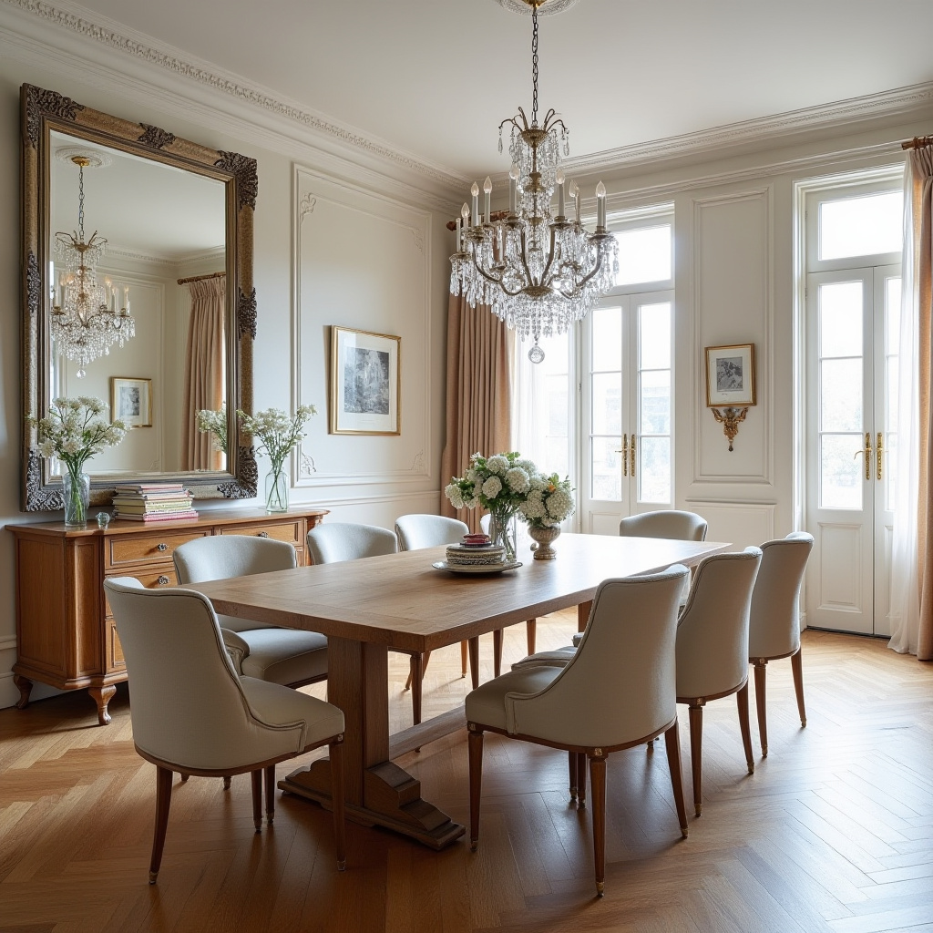 oak dining table and chairs 35