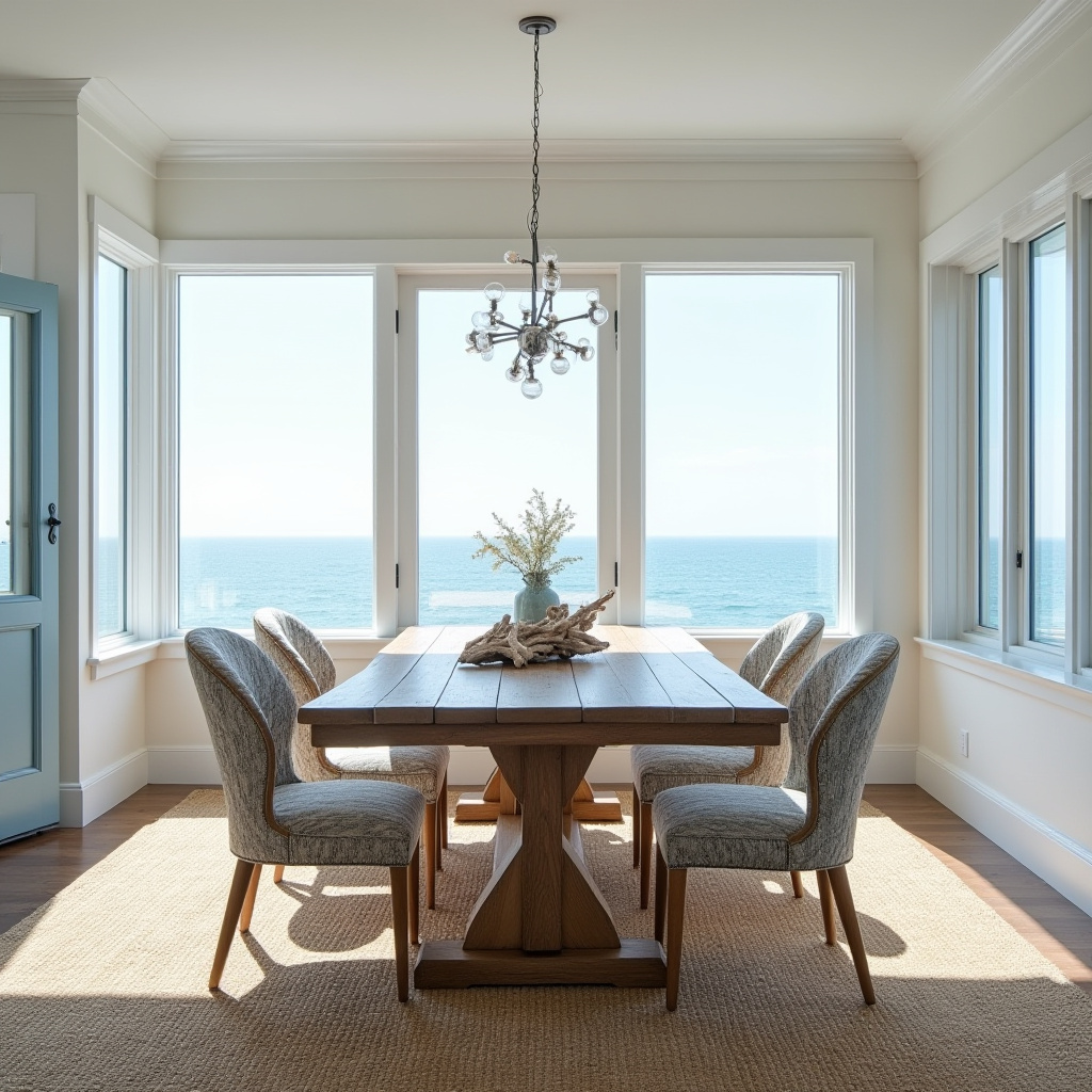 oak dining table and chairs 9