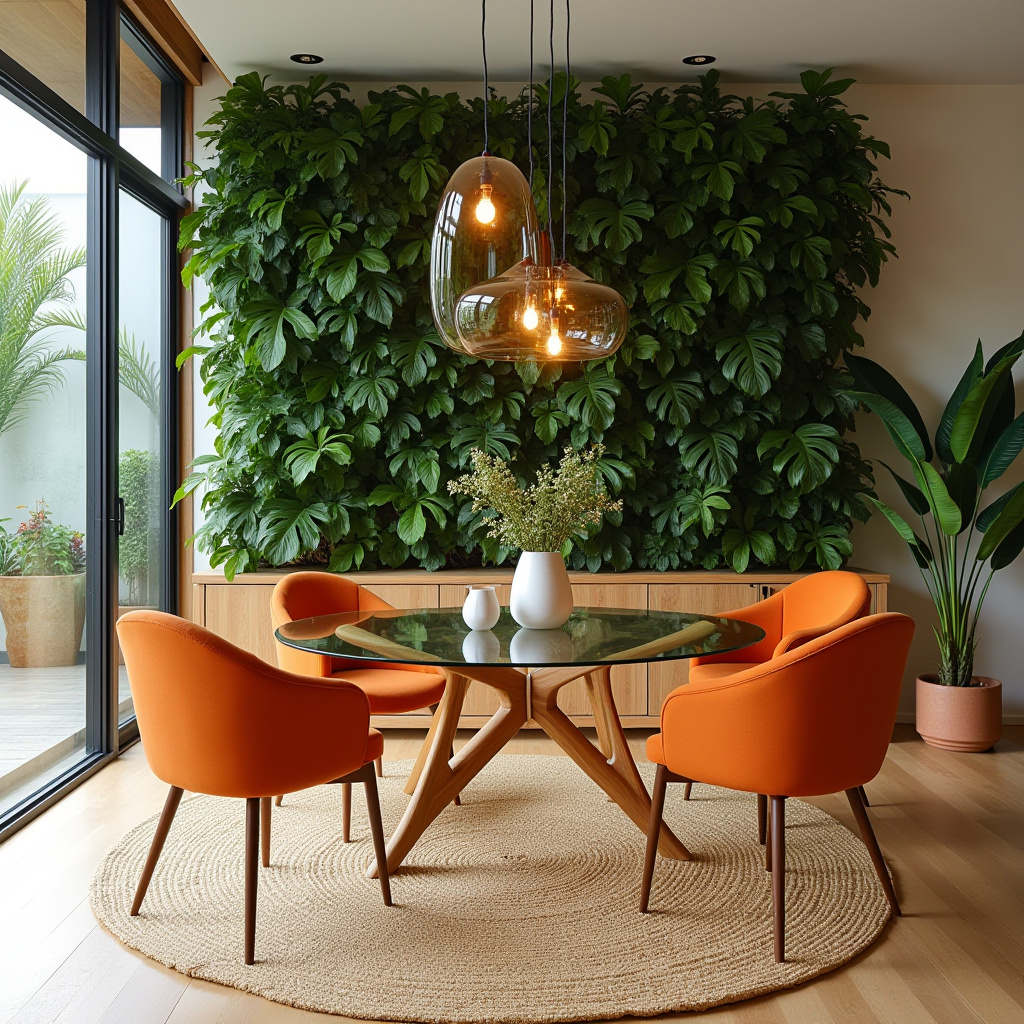 orange dining chairs 25