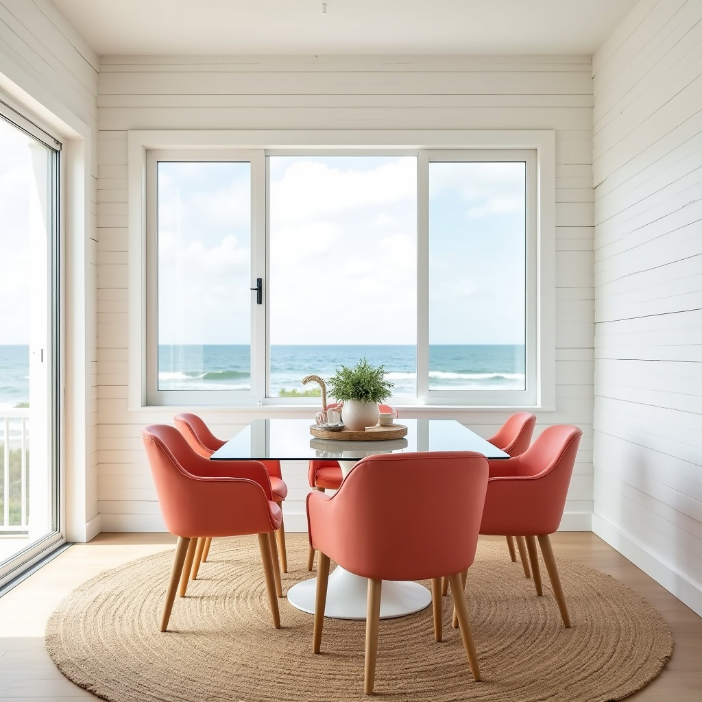 orange dining chairs 9