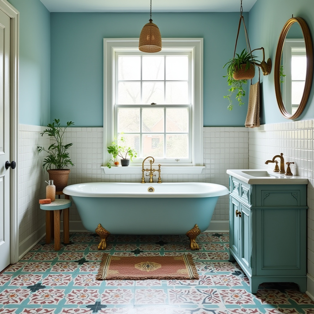 pale blue bathroom 31
