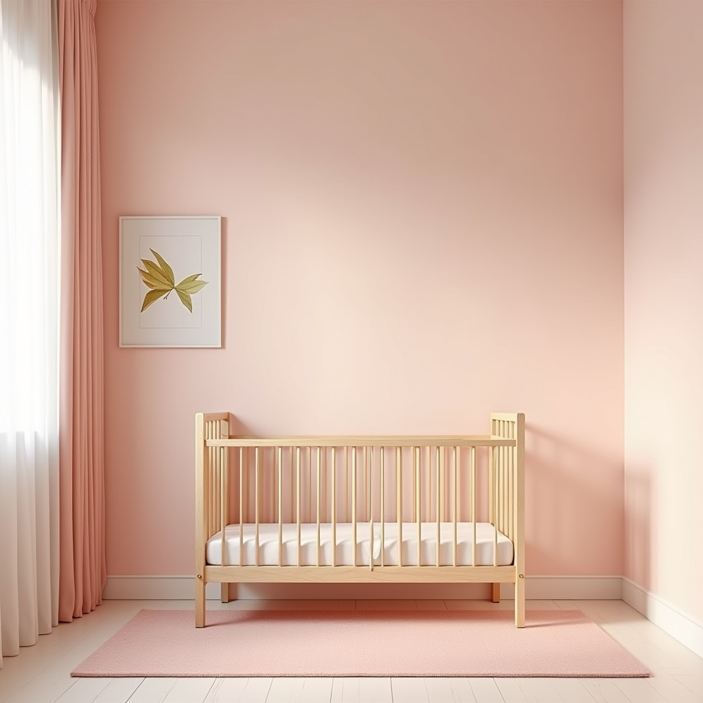 pink and gold nursery 22