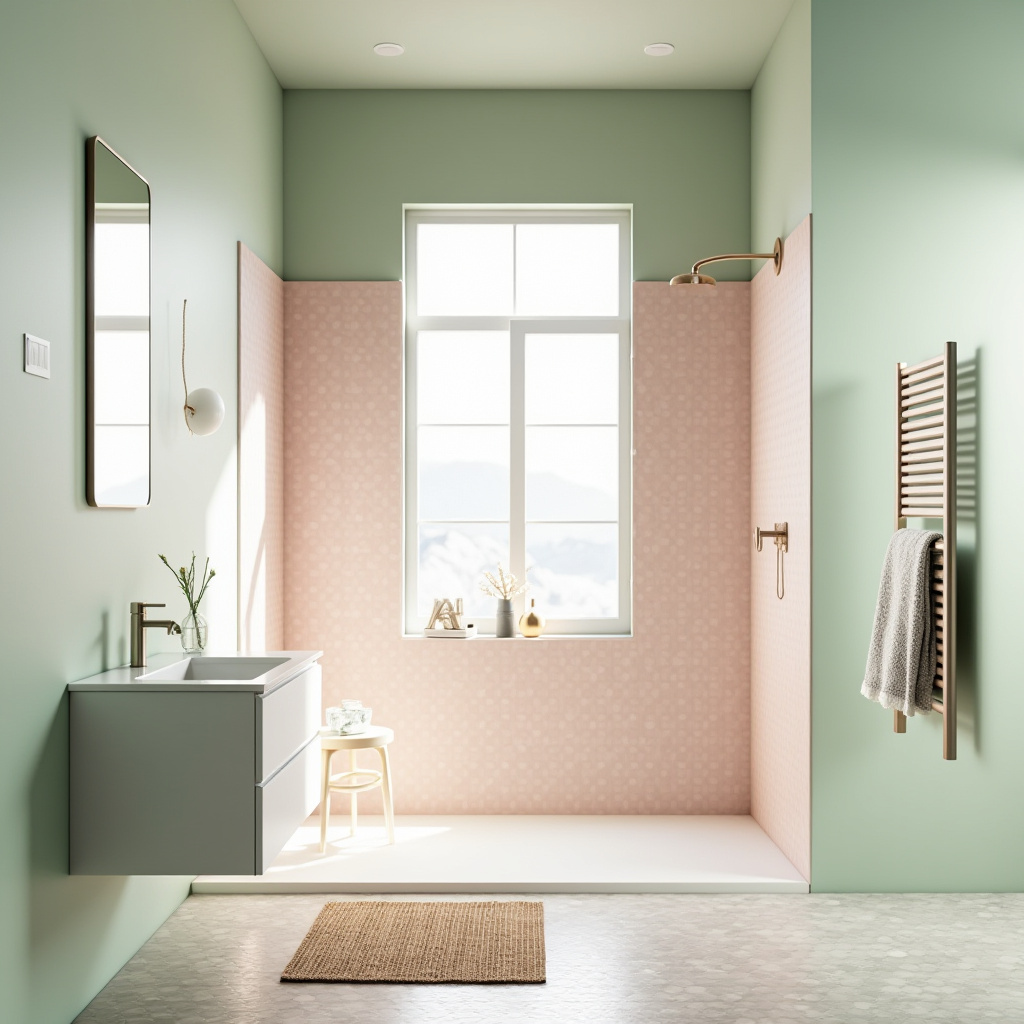 pink and green bathroom ideas 10