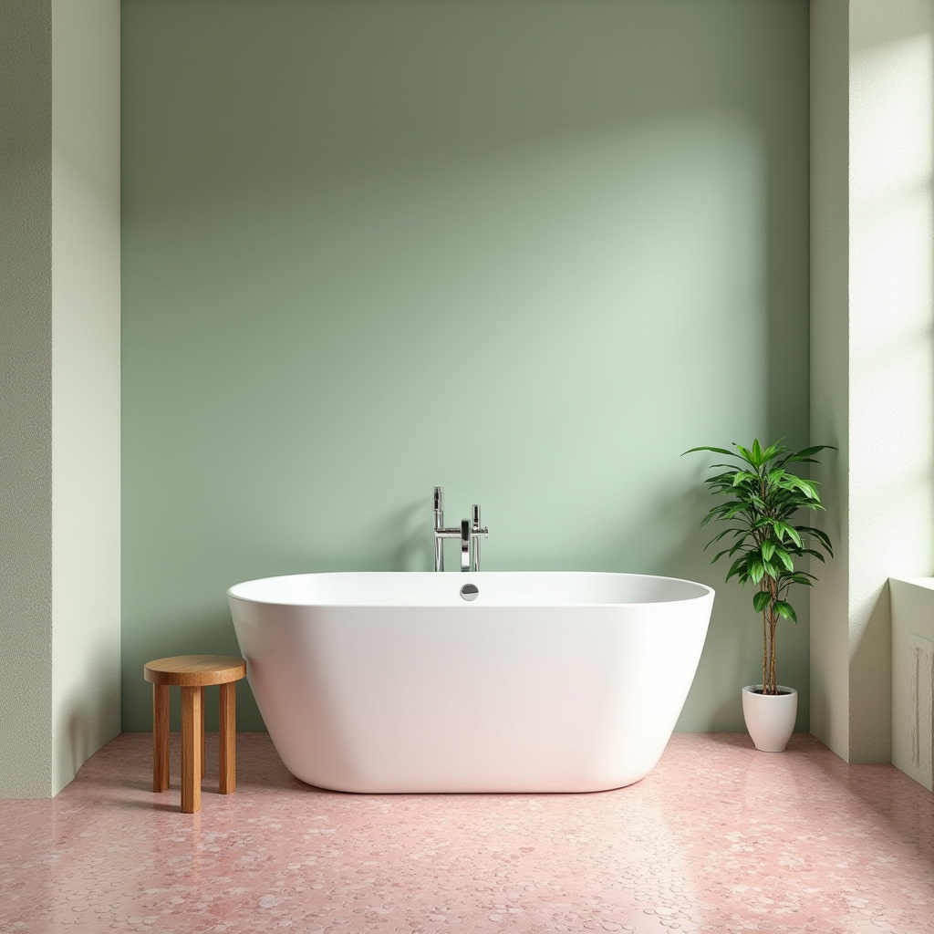 pink and green bathroom ideas 21