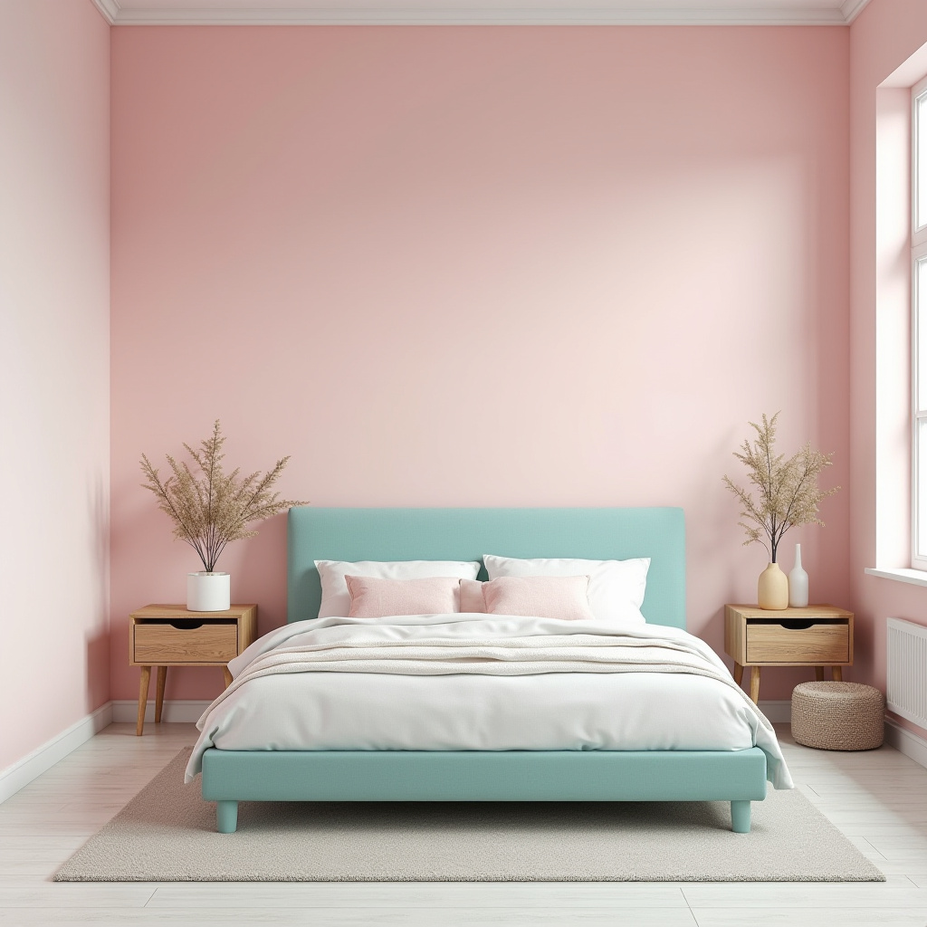 pink and turquoise bedroom 25