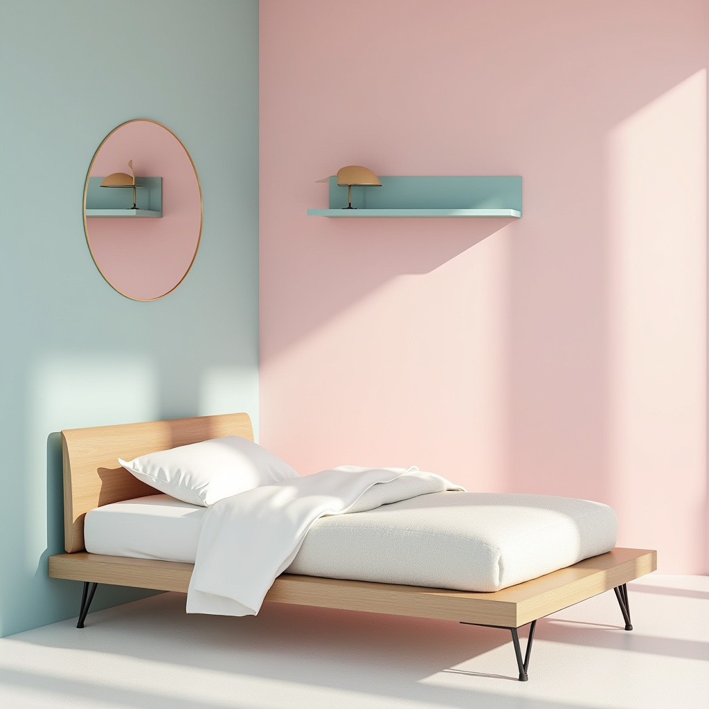 pink and turquoise bedroom 3