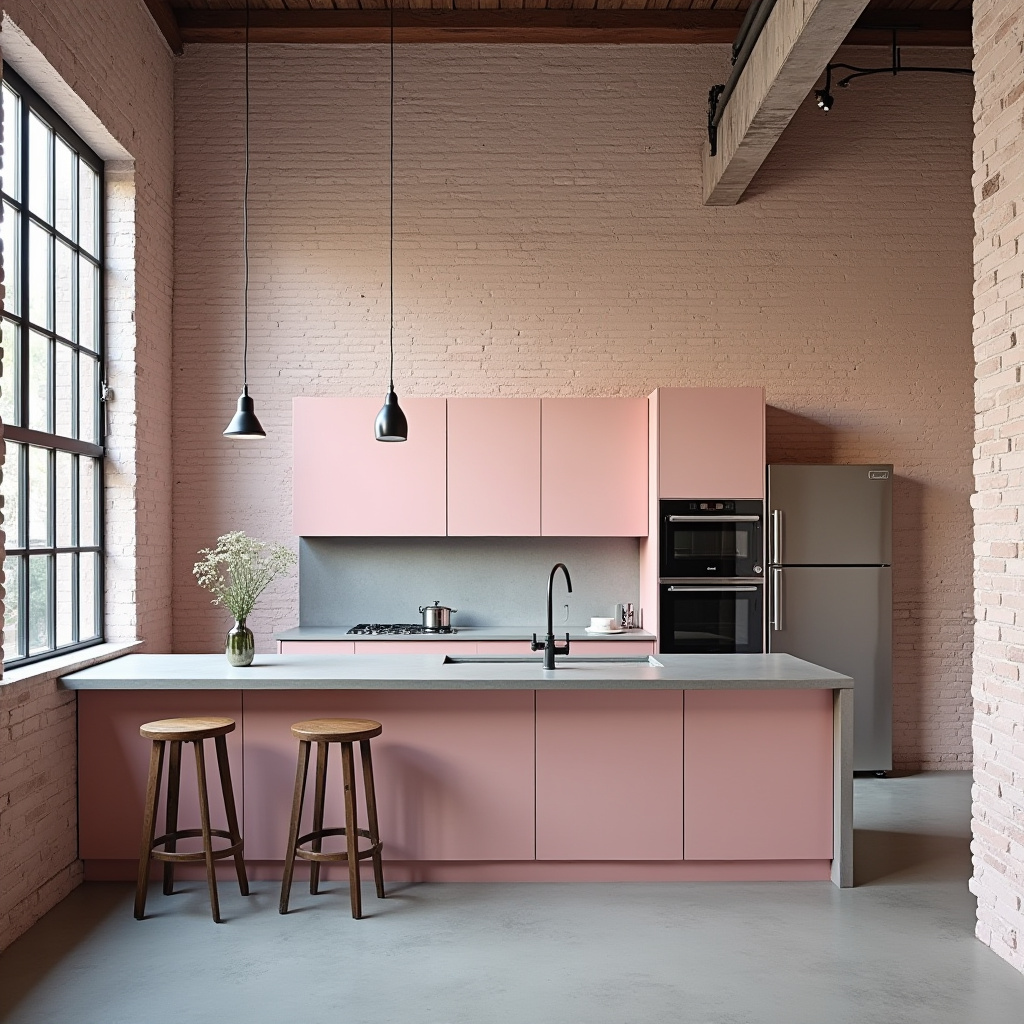 pink kitchen decor 13
