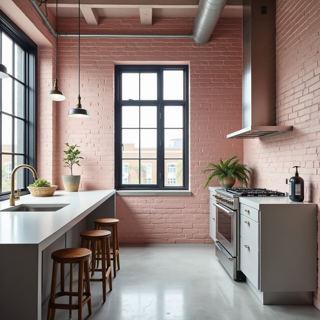 pink kitchen decor 14