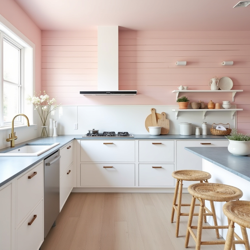 pink kitchen decor 15