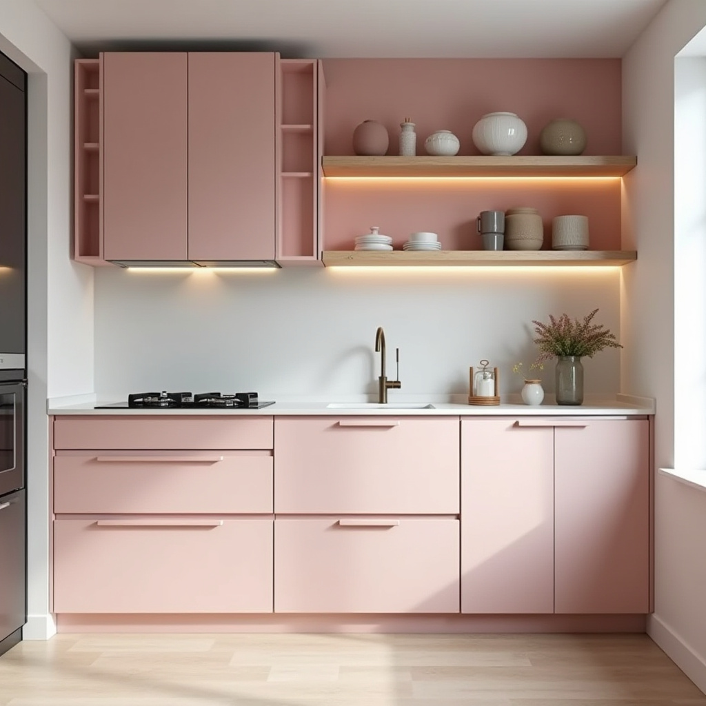 pink kitchen decor 3