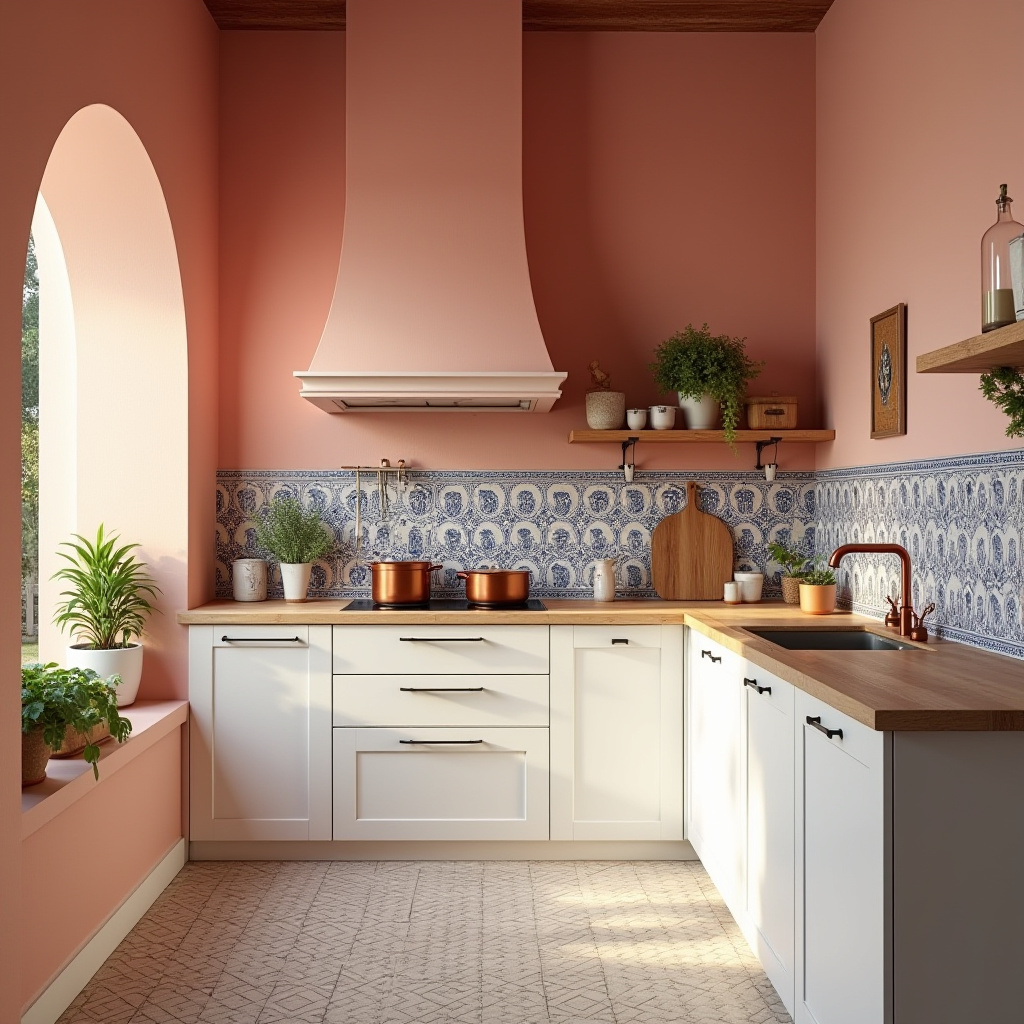 pink kitchen decor 36