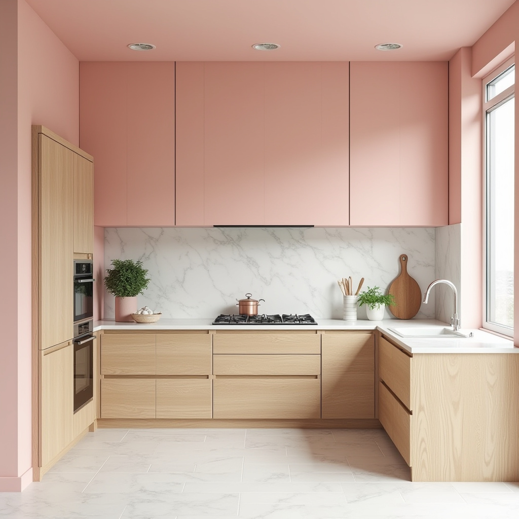 pink kitchen decor 8