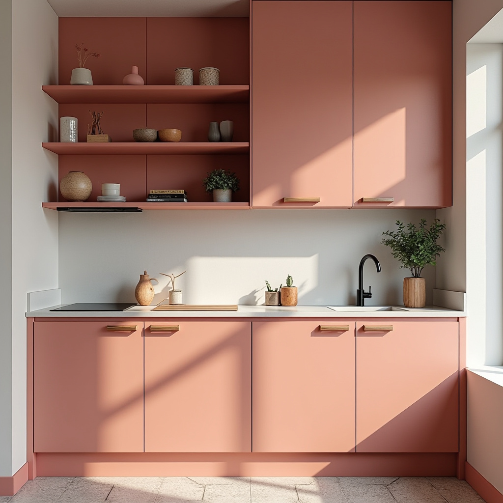 pink kitchen ideas 10