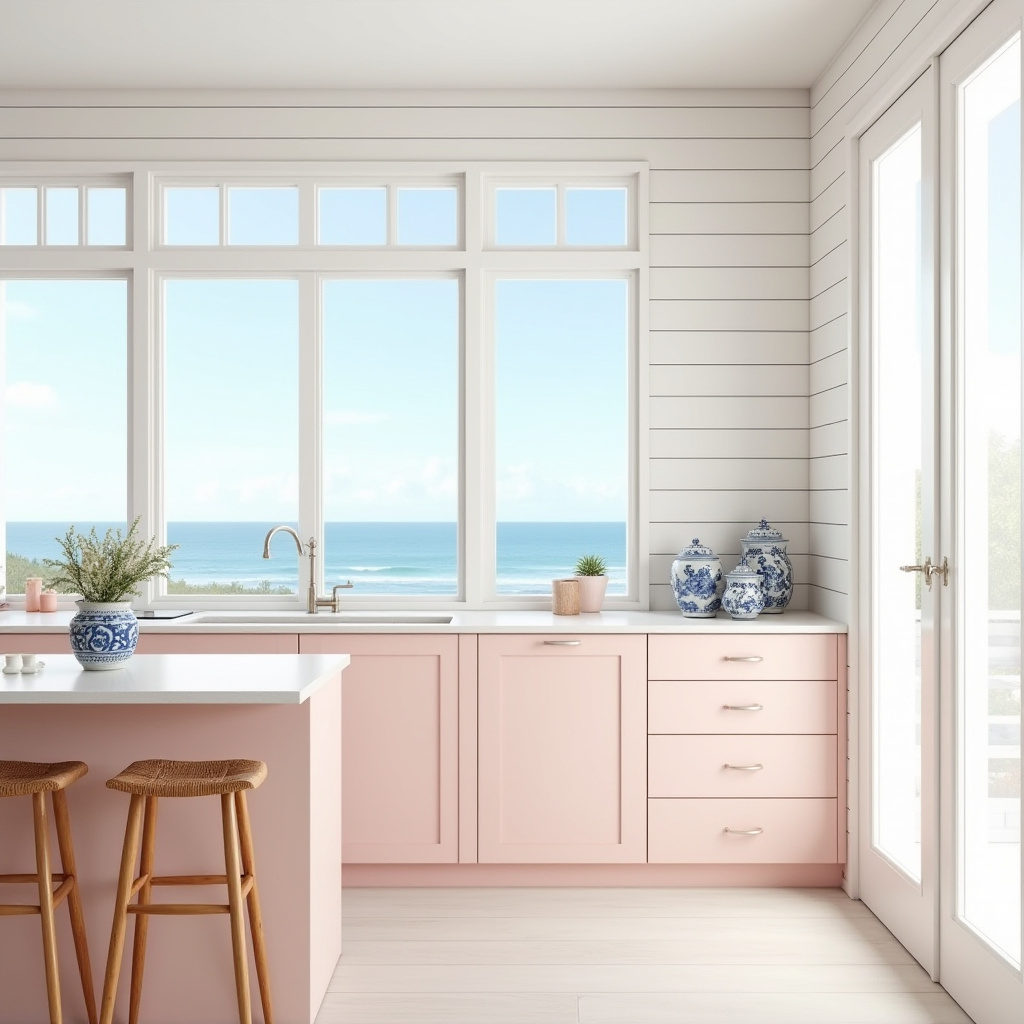 pink kitchen ideas 19