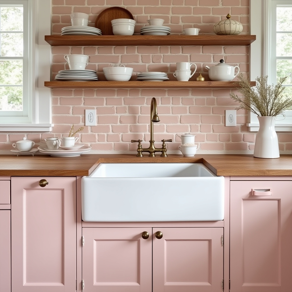 pink kitchen ideas 5