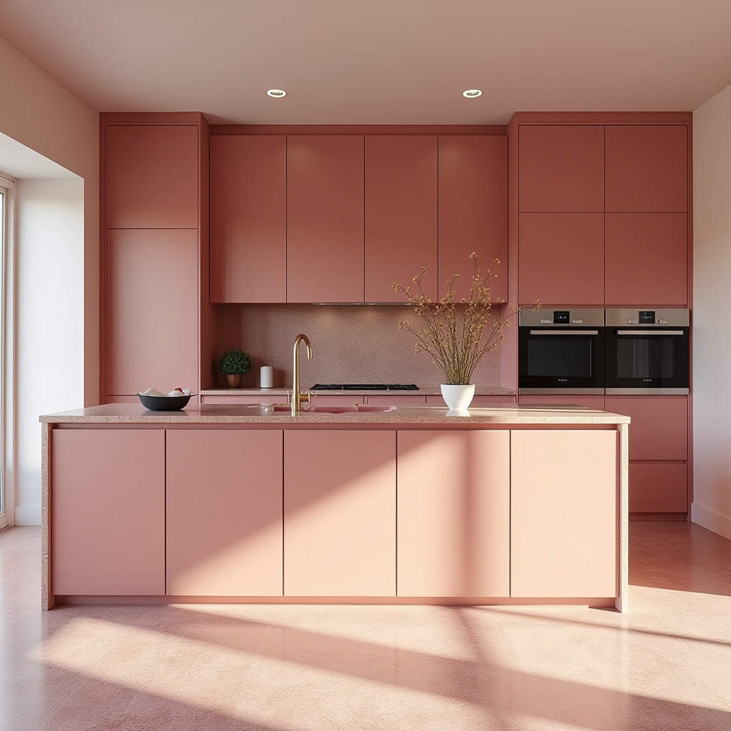 pink kitchen ideas 8