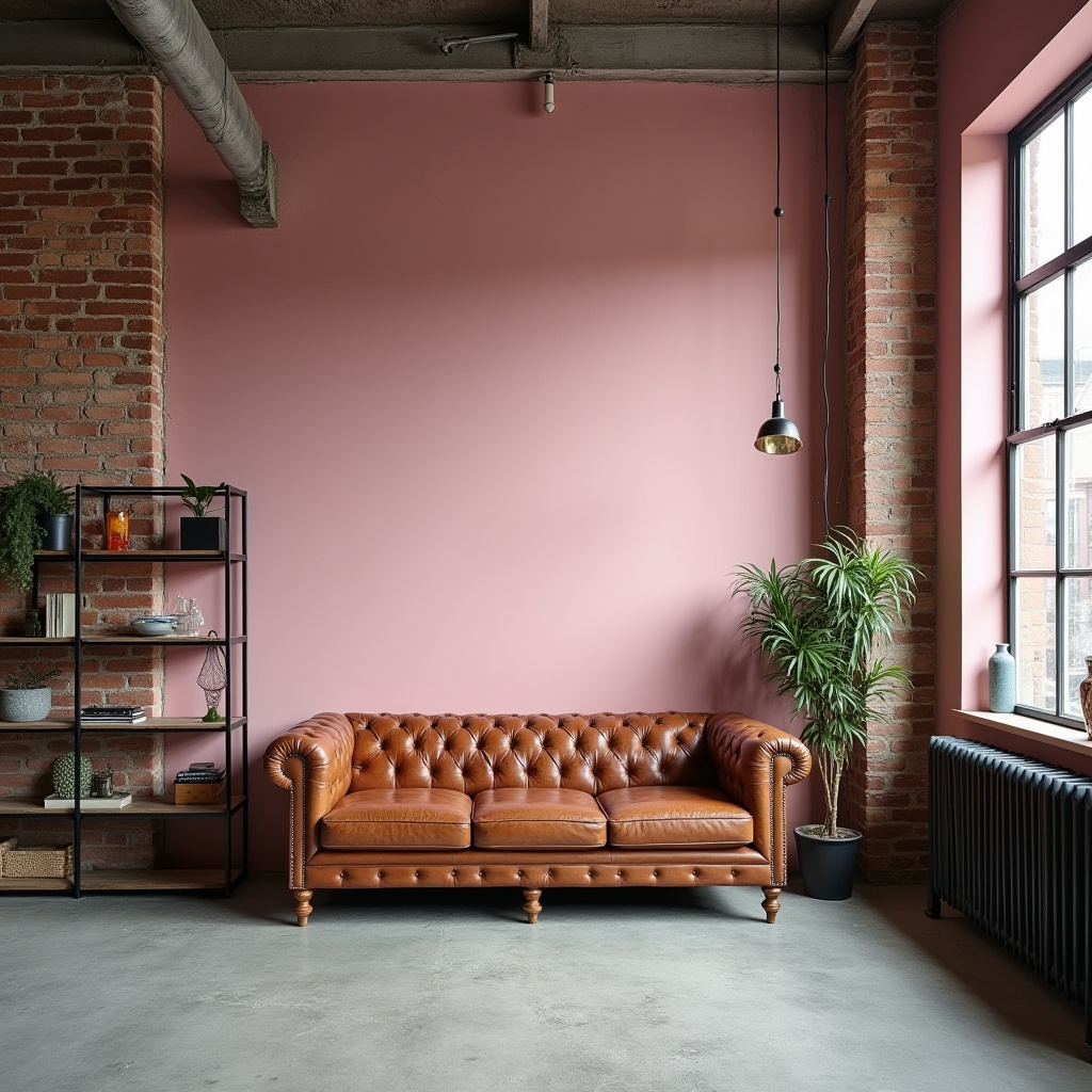 pink living room ideas 14