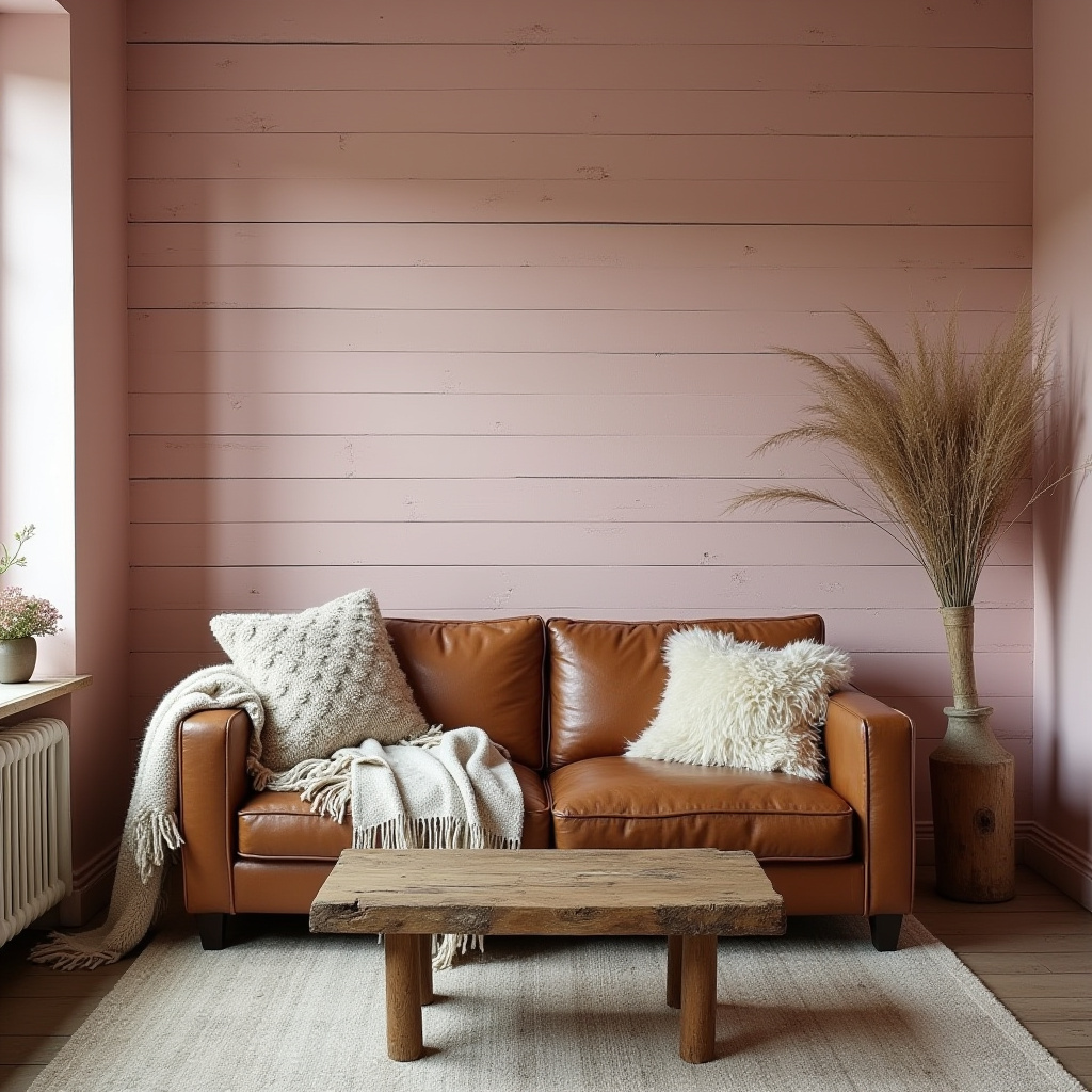 pink living room ideas 15