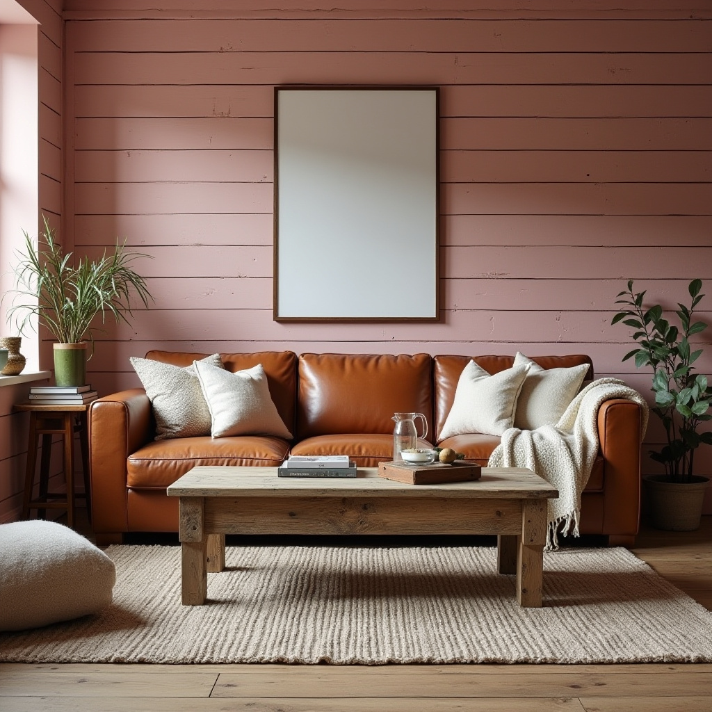 pink living room ideas 16
