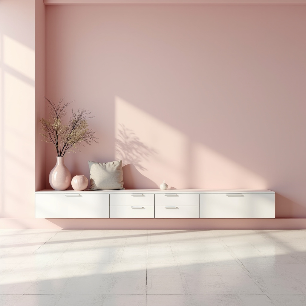 pink living room ideas 23