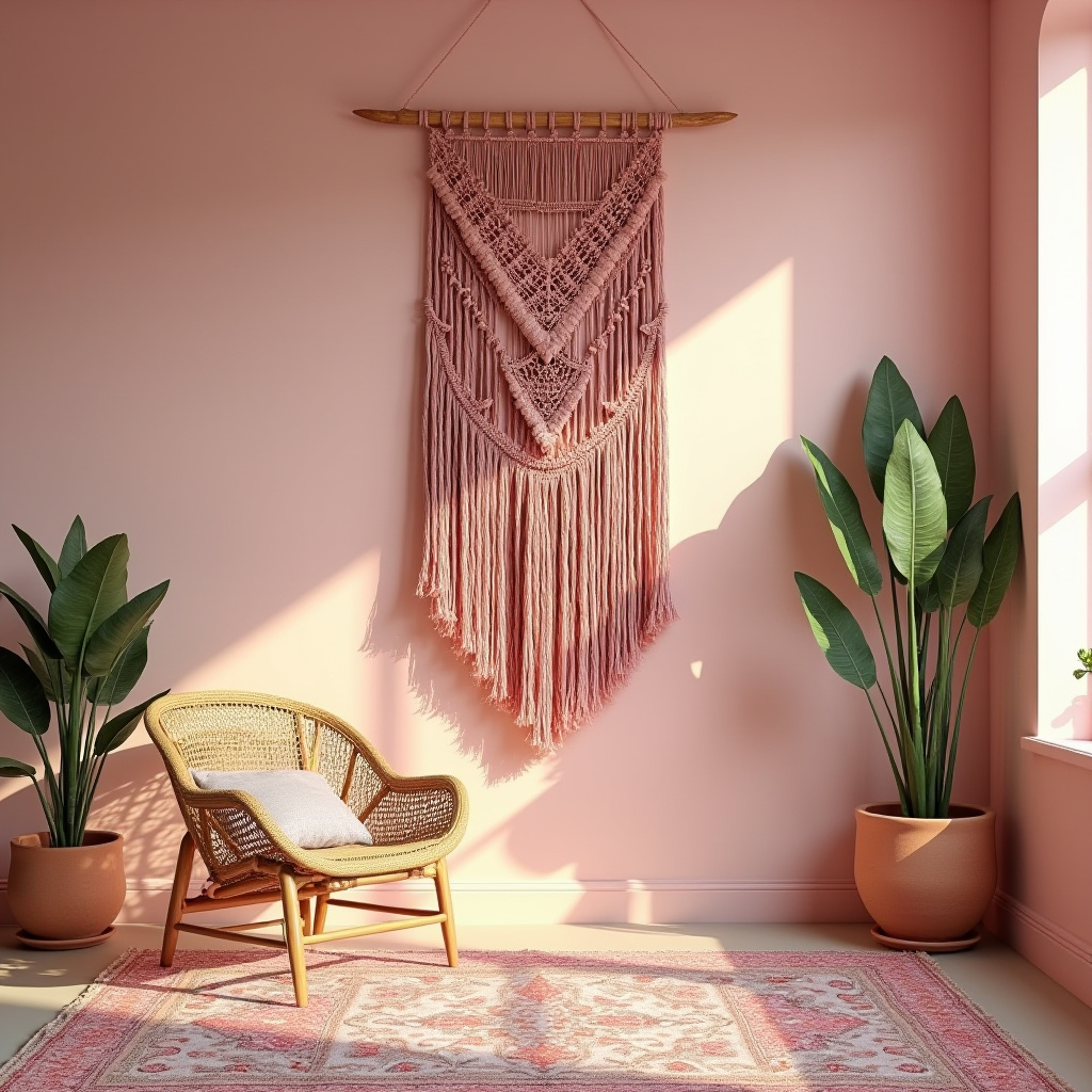 pink living room ideas 4