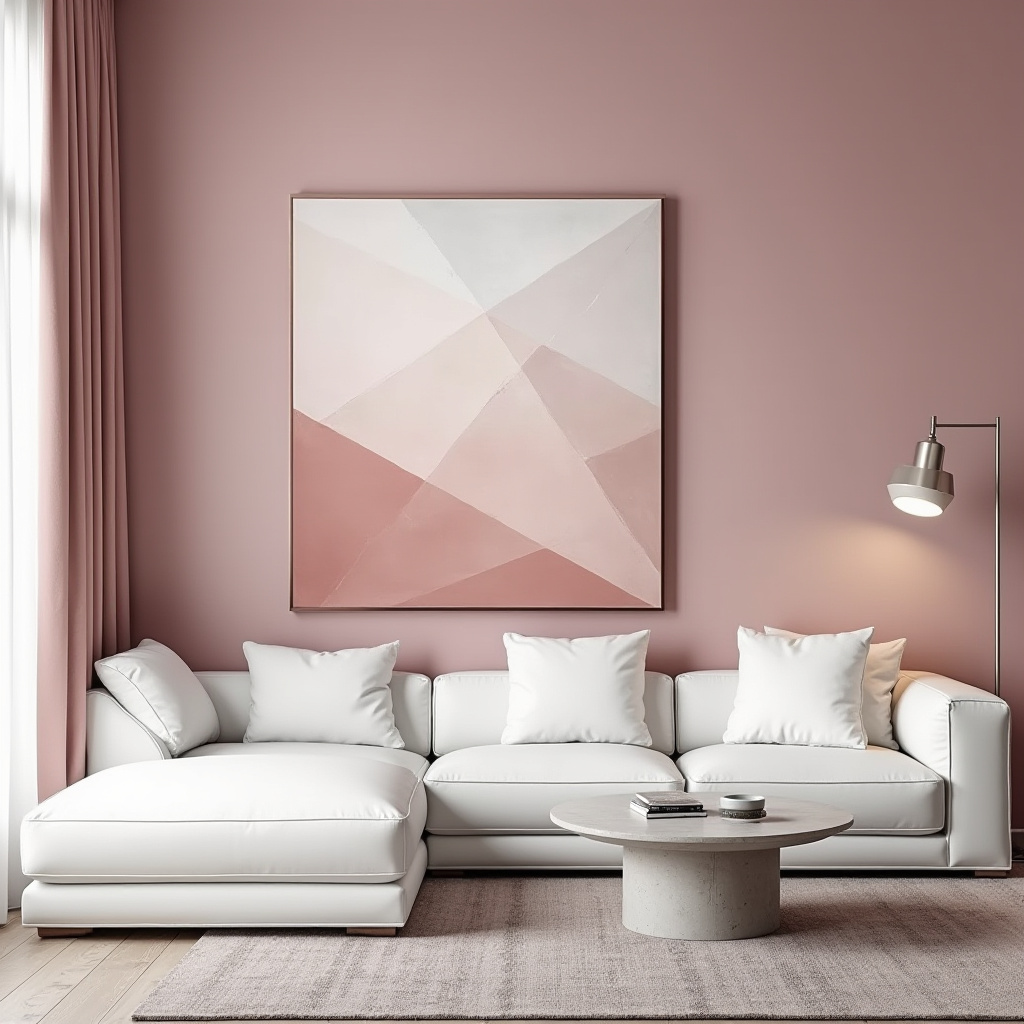 pink living room ideas 6