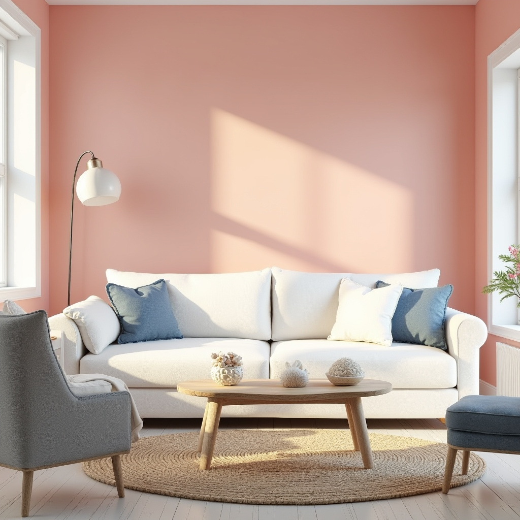 pink living room ideas 8