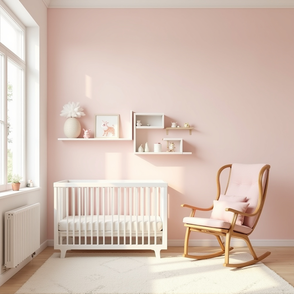 pink nursery decor 1