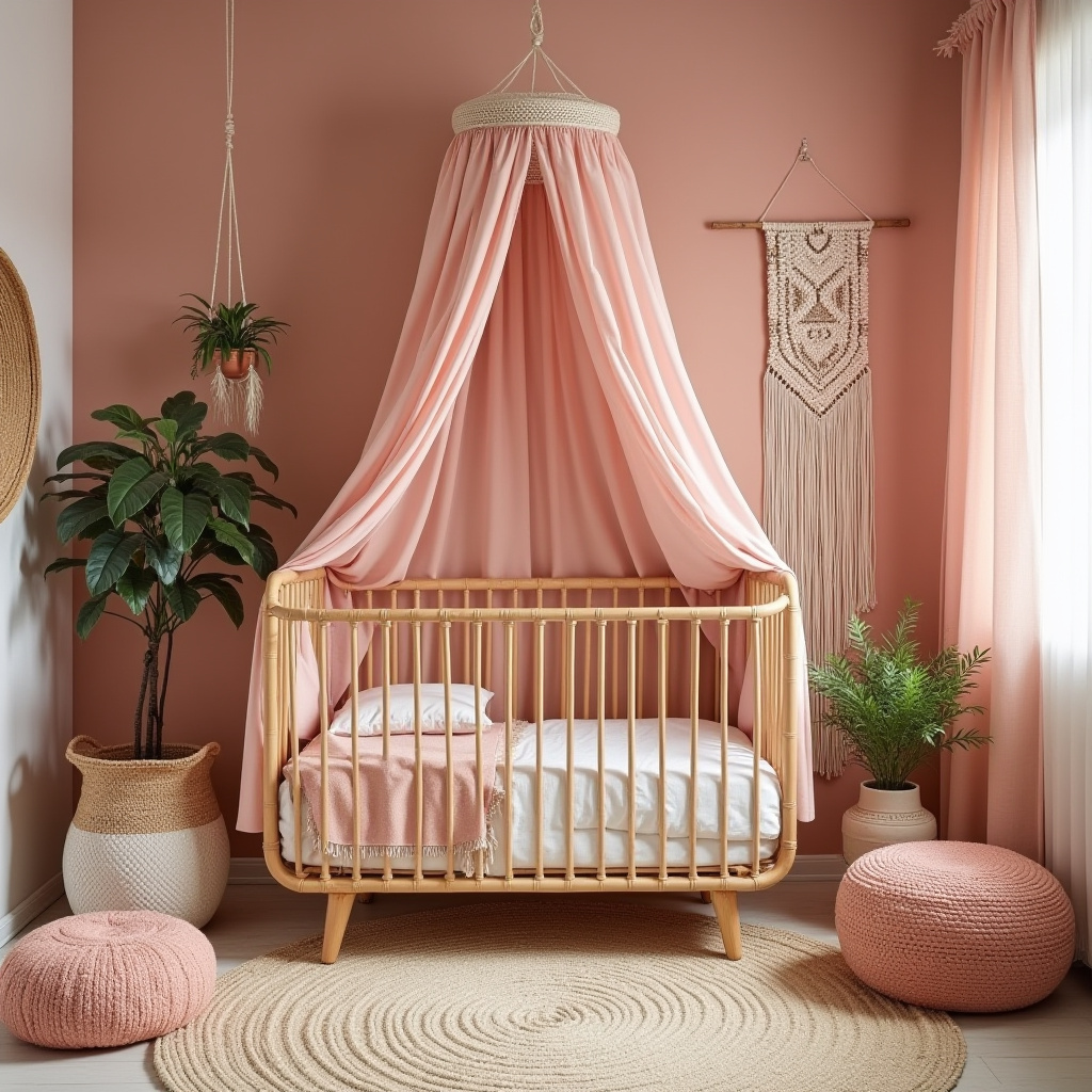 pink nursery decor 10