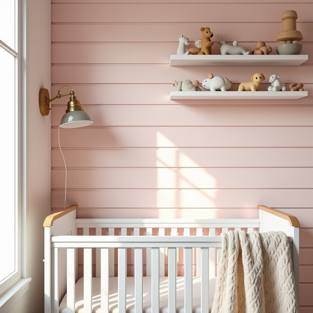 pink nursery decor 11