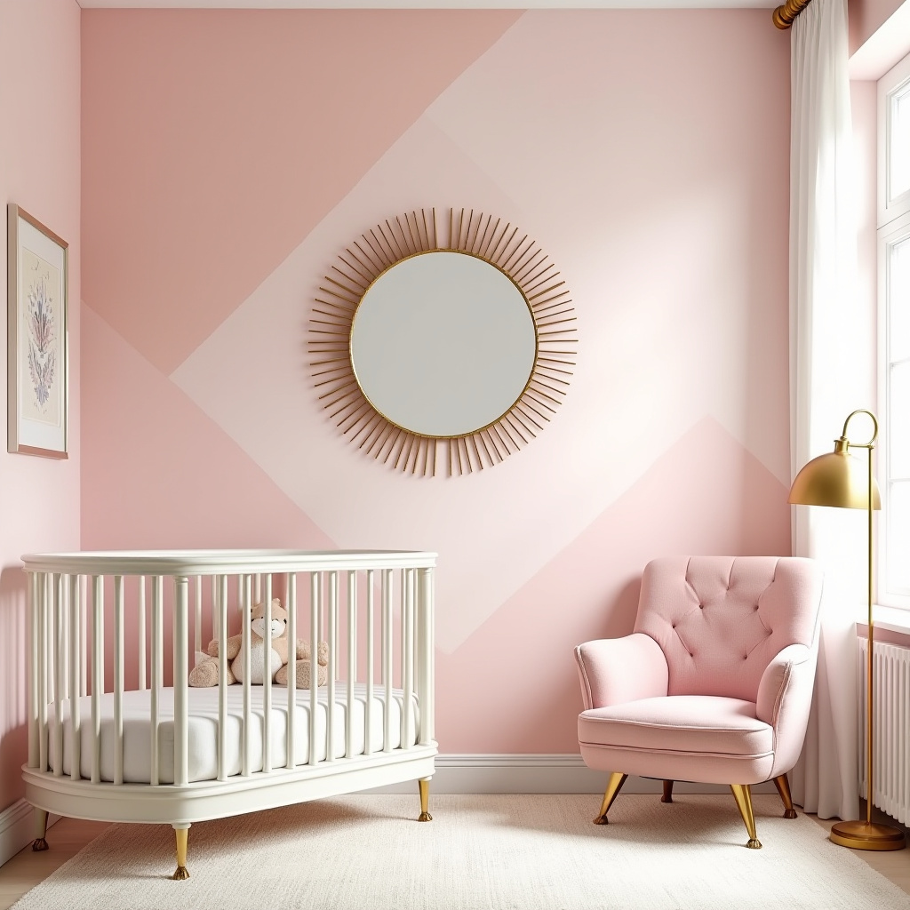 pink nursery decor 17