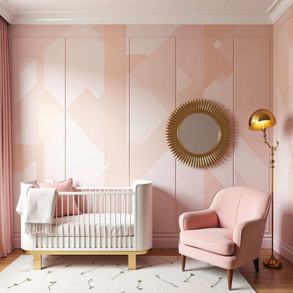 pink nursery decor 18