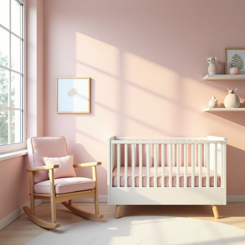 pink nursery decor 2