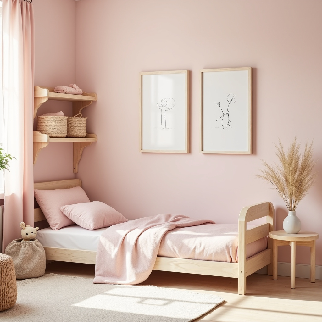 pink nursery decor 21