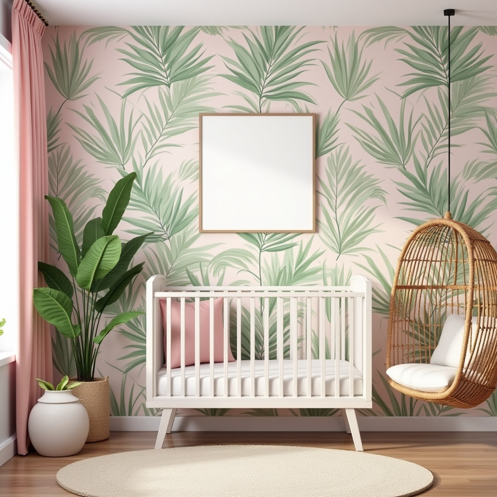 pink nursery decor 26