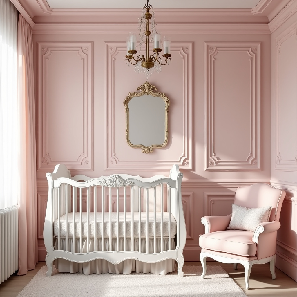 pink nursery decor 27