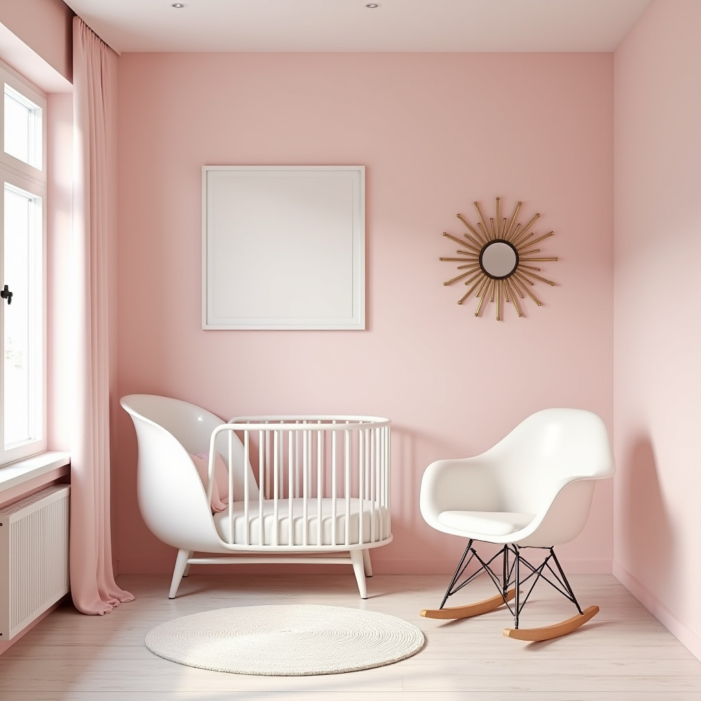pink nursery decor 33