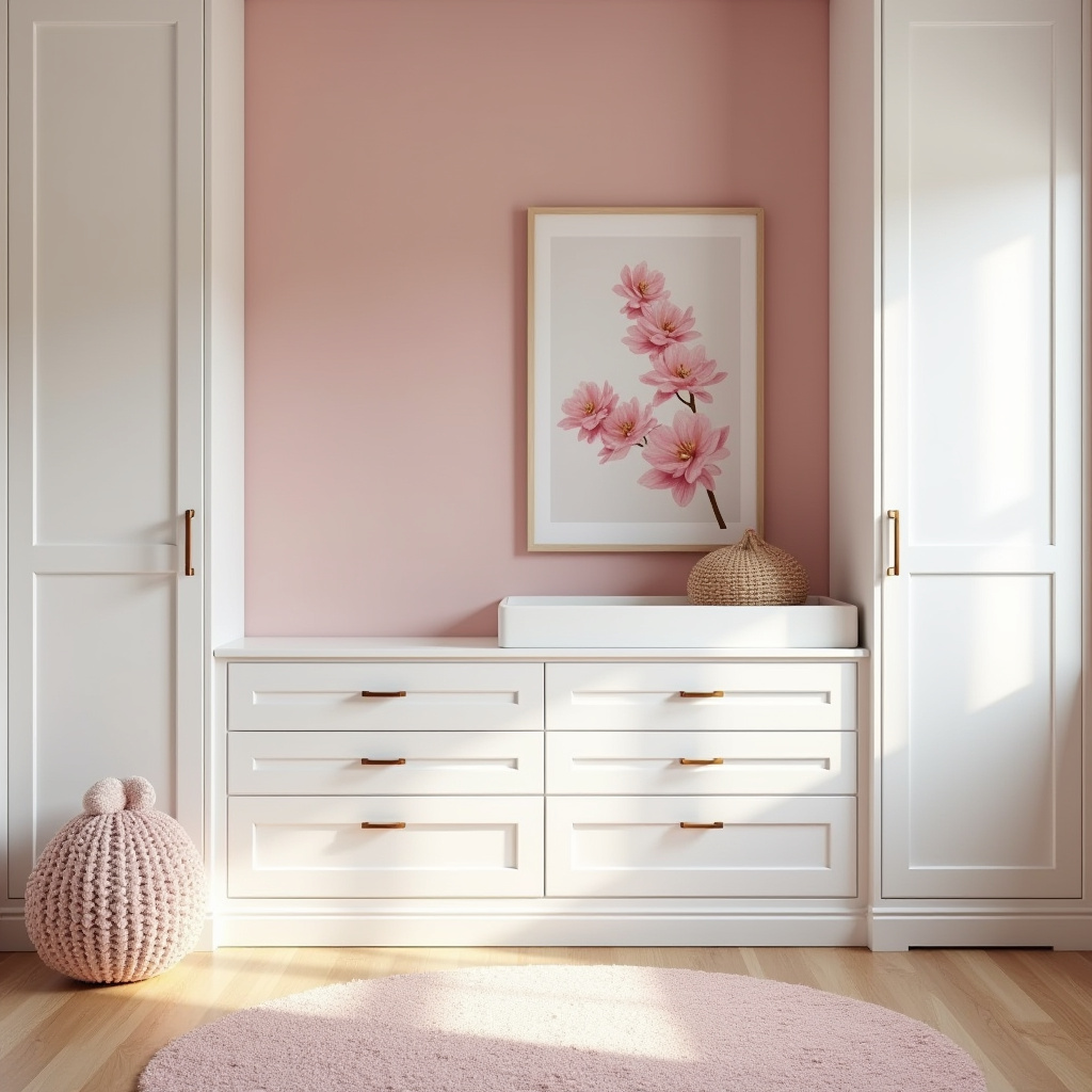 pink nursery decor 4