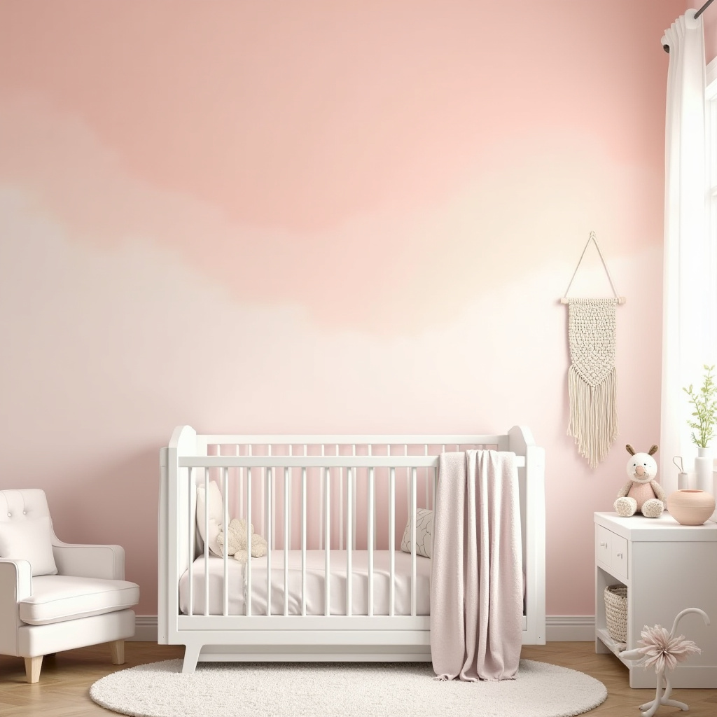 pink nursery decor 5