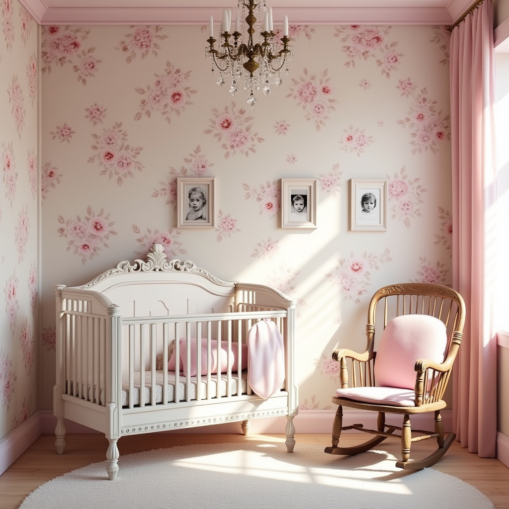 pink nursery decor 7