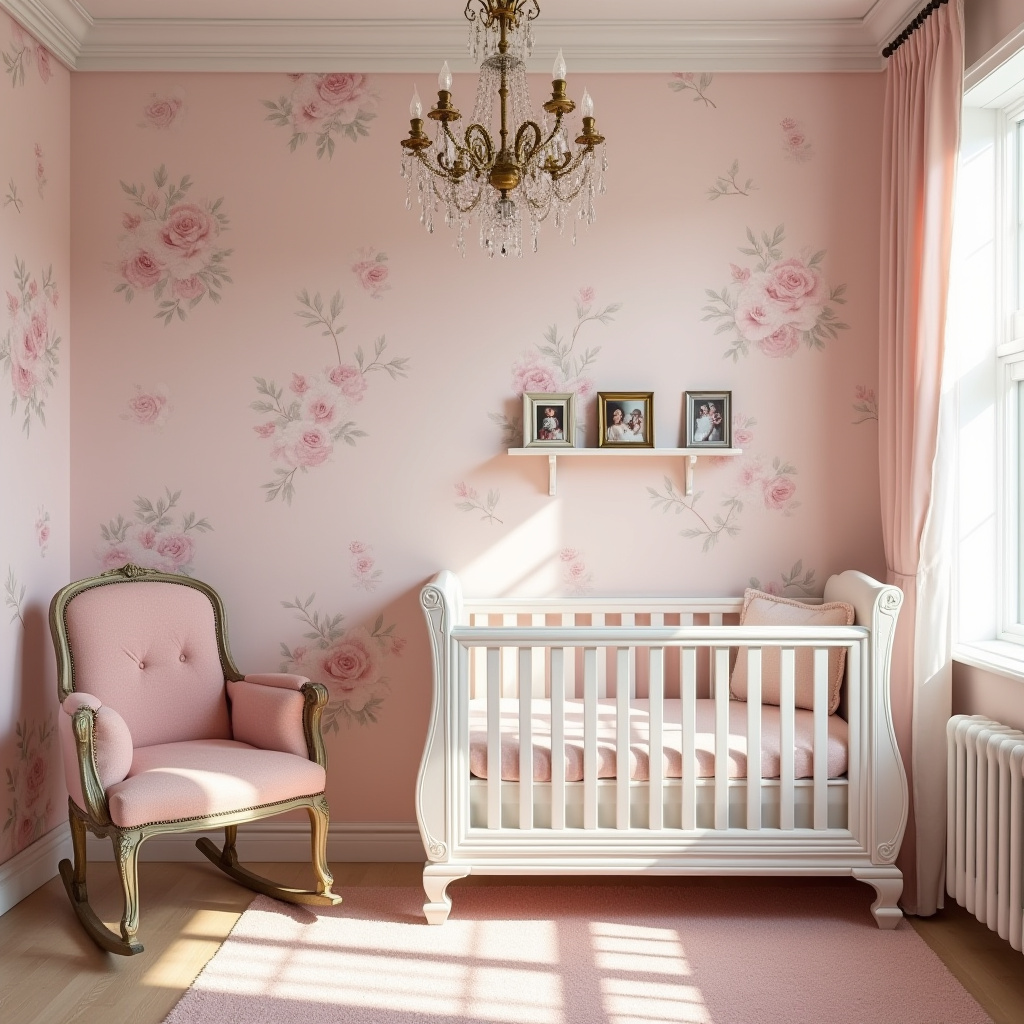 pink nursery decor 8