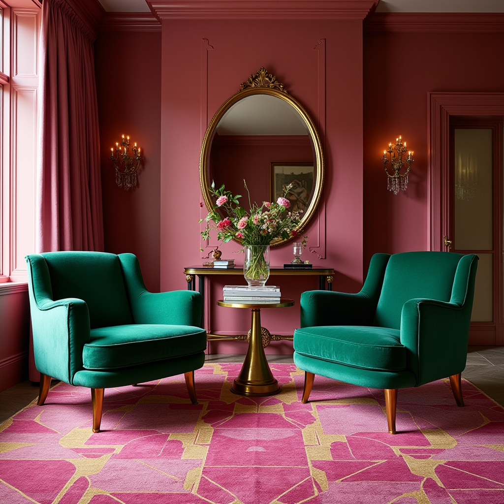 pink rug living room 19