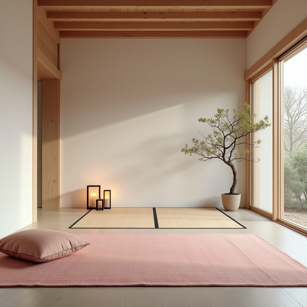 pink rug living room 24