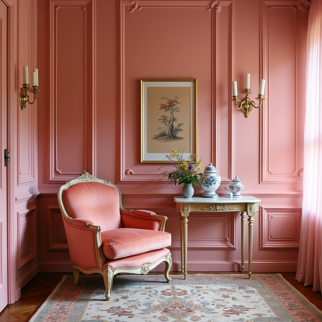 pink victorian bedroom 15